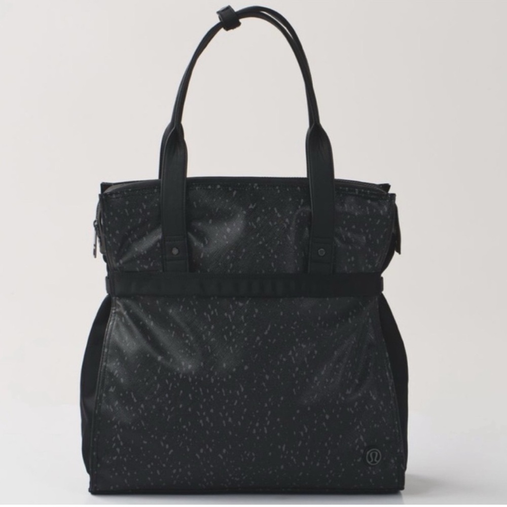 Lululemon Black Follow Your Bliss Tote Bag